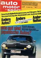 19. Januar 1974 - Auto Motor und Sport Heft 2