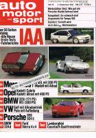 4. September 1985 - Auto Motor und Sport Heft 18