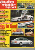 6. März 1985 - Auto Motor und Sport Heft 5