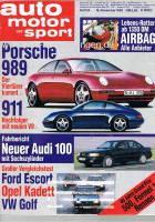 16. November 1990 - Auto Motor und Sport Heft 24